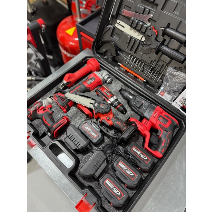 7 Çekmeceli 405 Parça Dolu Takım Arabası