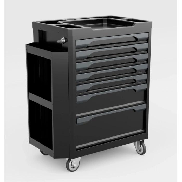 7 Çekmeceli Yanlıklı Takım Arabası