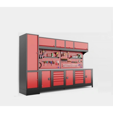 3.5 Metre Modüler Takım Tezgahı Sol Dolaplı