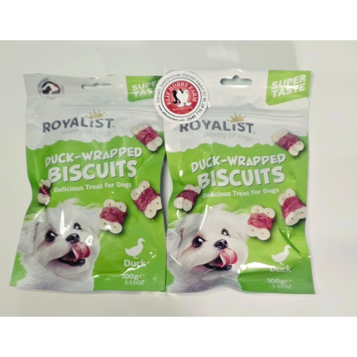 Köpek Bisküvisi Ördekli sargı 100GR 1 Adet