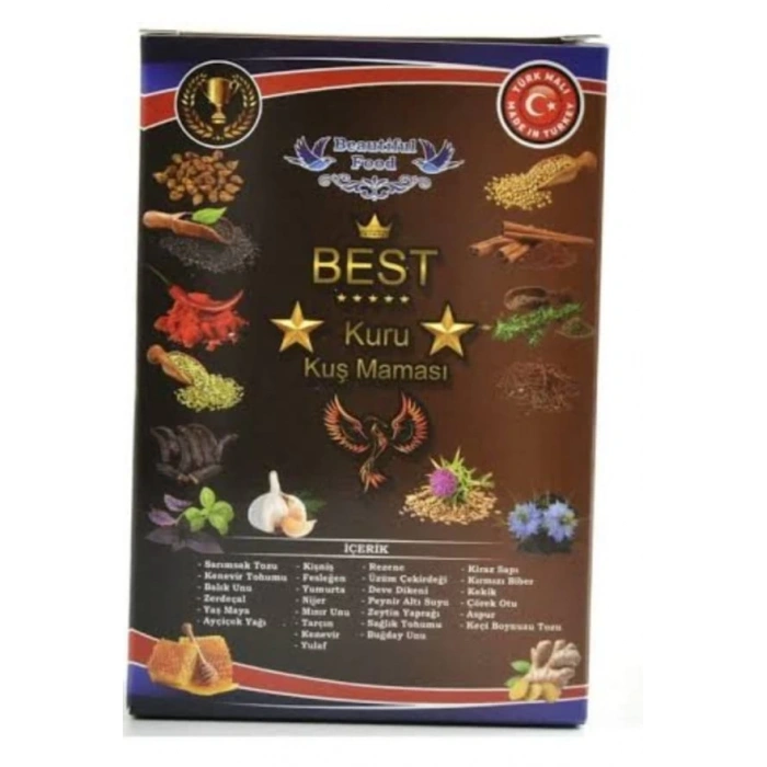 Beautiful Food Best – Kuru Kuş Maması Kuş Yemi 1 Kg.