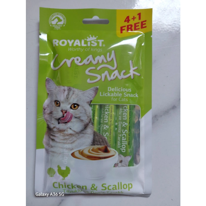 Kedi ödül maması-tavuklu ve deniz taraklı