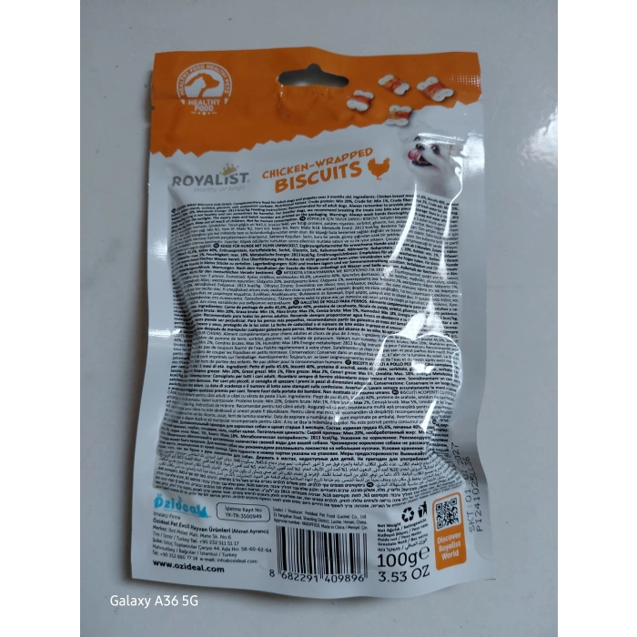 Köpek ödül maması - tavuklu