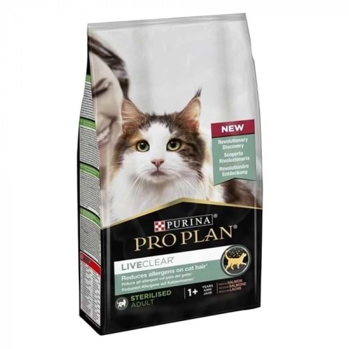 PROPLAN LİVECLEAR STERILISED SOMONLU KEDİ MAMASI 1.4KG