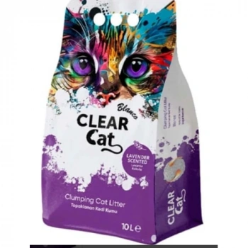 CLEARCAT LAVANTA KEDİ KUMU 10LT