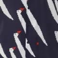 PENGU BASKILI - Kısa Kollu Kamp Yaka Viskon Gömlek