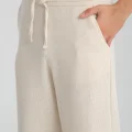 Örgü Bej - Rahat Kesim Pantolon
