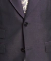 Dormeuil Kumaş Tepre Bordo Takım Elbise