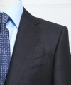 Ermenegildo Zegna Kumaş Yakarra Lacivert Takım Elbise