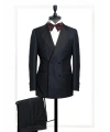 Vitale Barberis Kumaş Sepeto Siyah Smokin Ceket