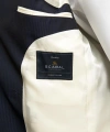 Scabal Kumaş Tepre Lacivert Takım Elbise