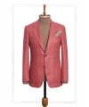 Dormeuil Kumaş Nemola Bordo Ceket