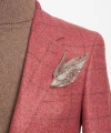 Dormeuil Kumaş Nemola Bordo Ceket