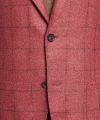 Dormeuil Kumaş Nemola Bordo Ceket