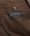 Dormeuil Kumaş Salvatore Kahverengi Kareli Ceket