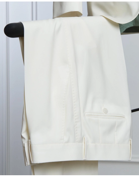 TORER Beyaz Takım Elbise