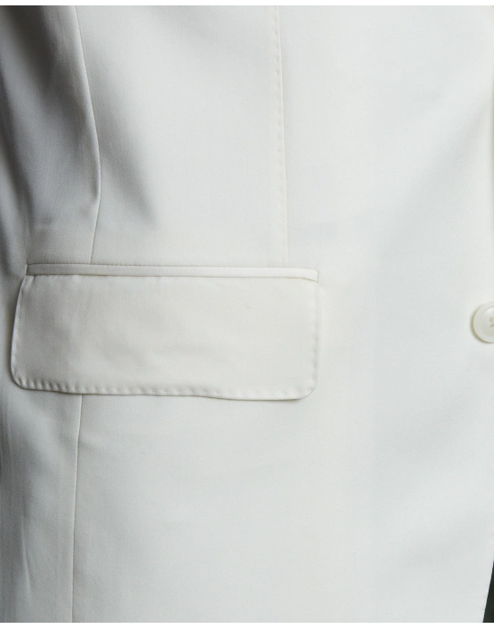 TORER Beyaz Takım Elbise