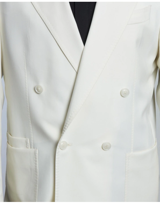 MELADA Beyaz Takım Elbise