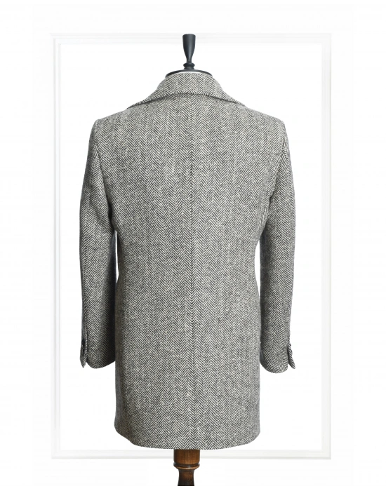 AGELA Gri-Siyah Palto