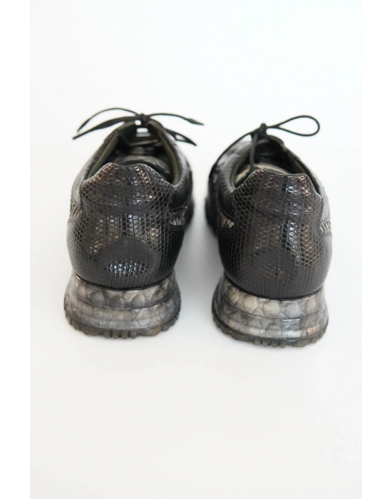 Hakiki İguana & Piton Derisi Casual El Yapımı Ayakkabı