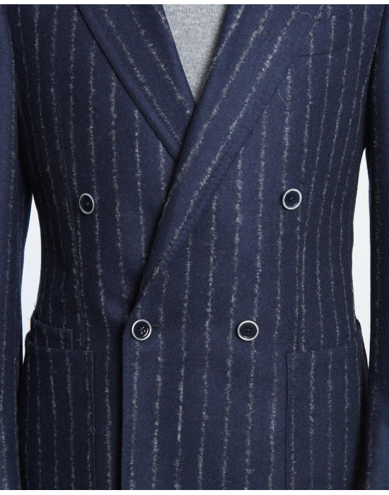 MELADA Lacivert Gri Ceket