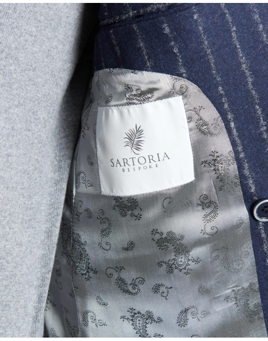 MELADA Lacivert Gri Ceket