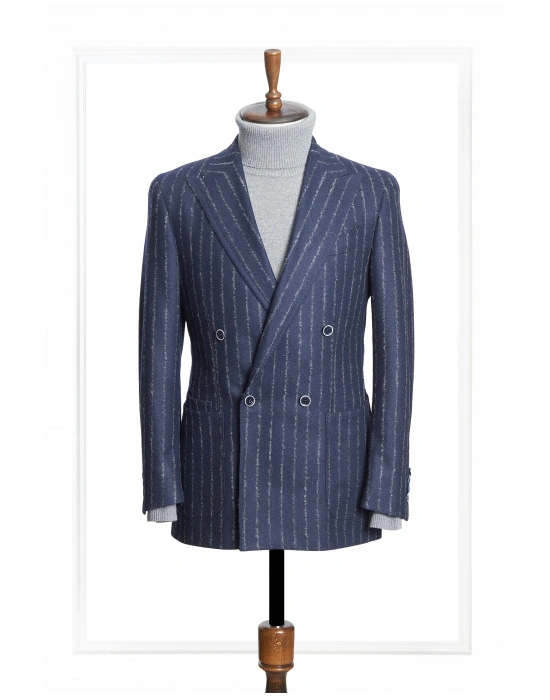 MELADA Lacivert Gri Ceket