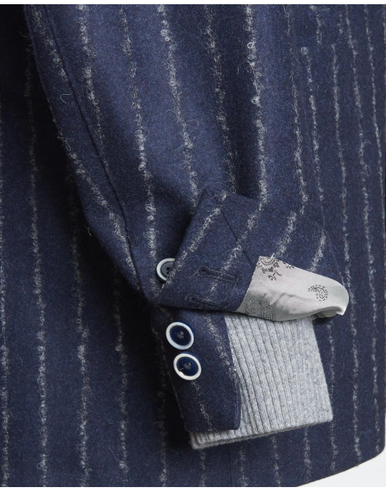 MELADA Lacivert Gri Ceket