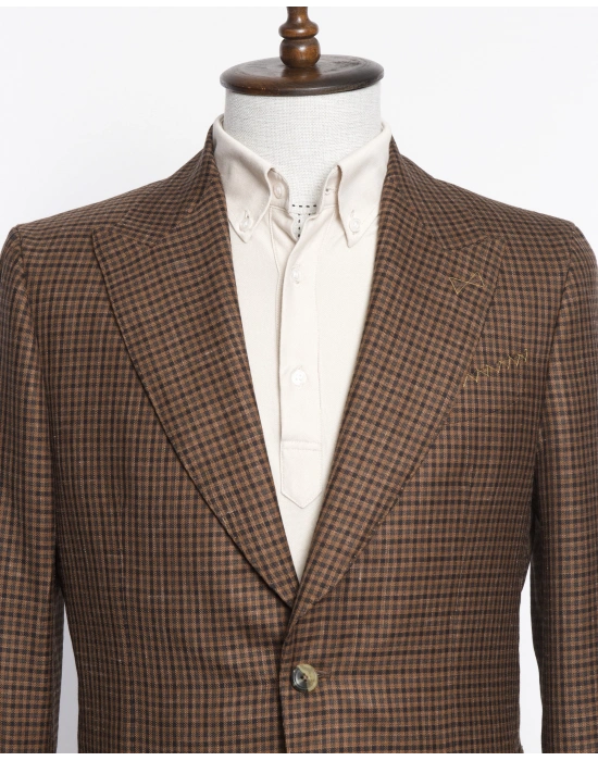 SALVATORE Kahverengi Ceket