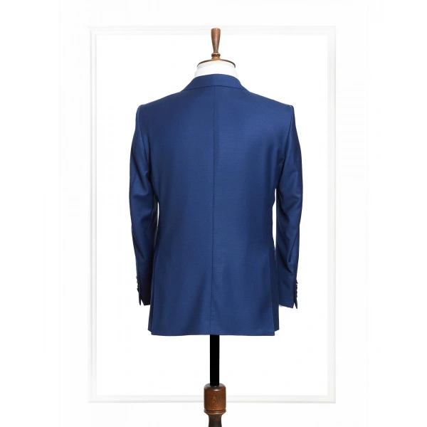 Dormeuil Kumaş Yakarra Mavi Takım Elbise