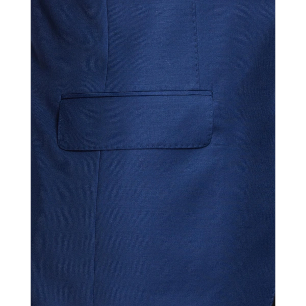 Dormeuil Kumaş Yakarra Mavi Takım Elbise