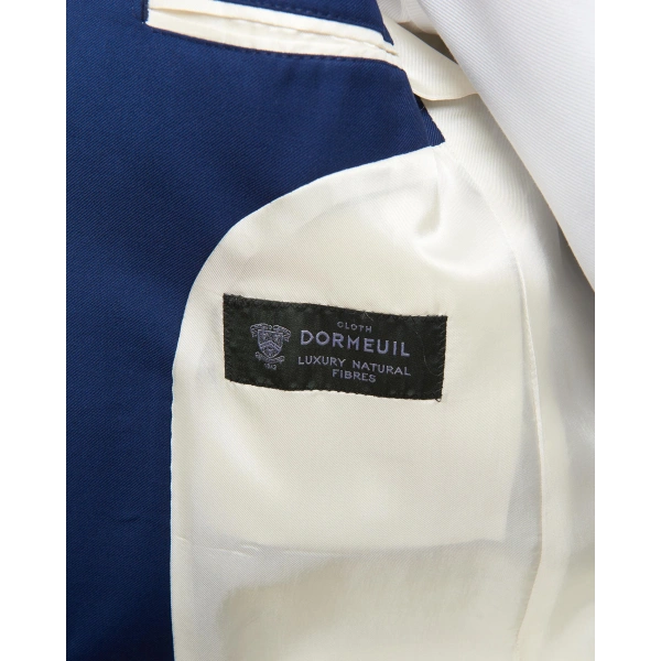 Dormeuil Kumaş Yakarra Mavi Takım Elbise