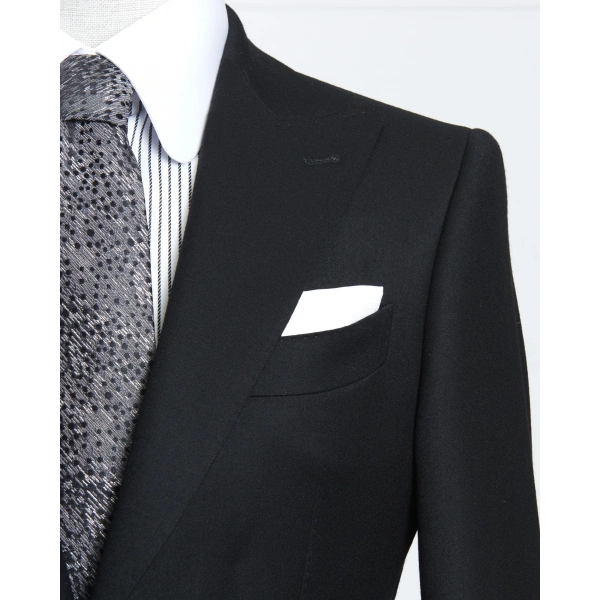 Dormeuil Kumaş Torer Siyah Takım Elbise