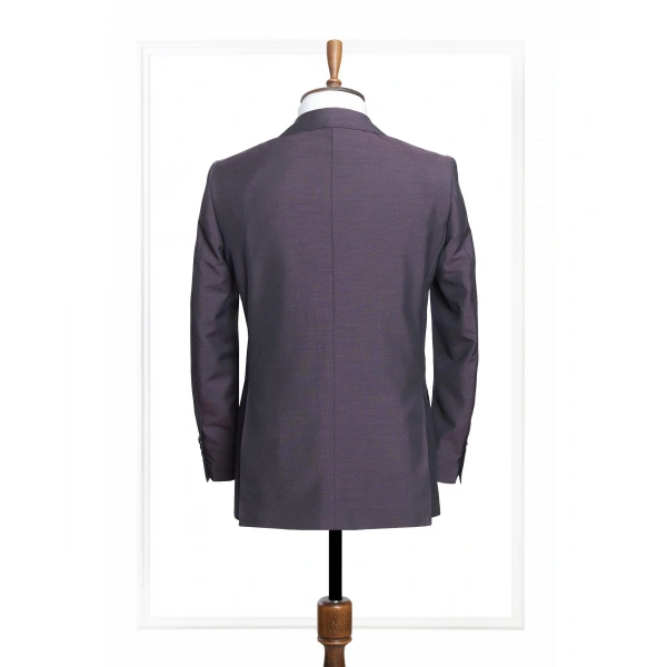 Dormeuil Kumaş Tepre Bordo Takım Elbise
