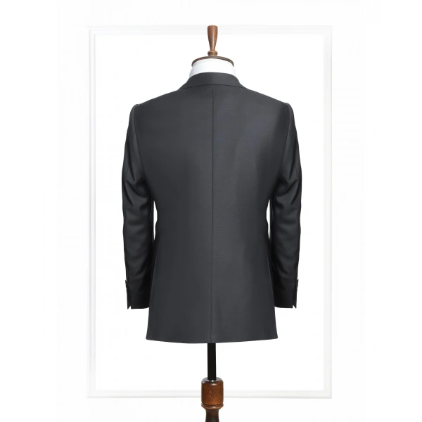 Dormeuil Kumaş Yakarra Siyah Takım Elbise