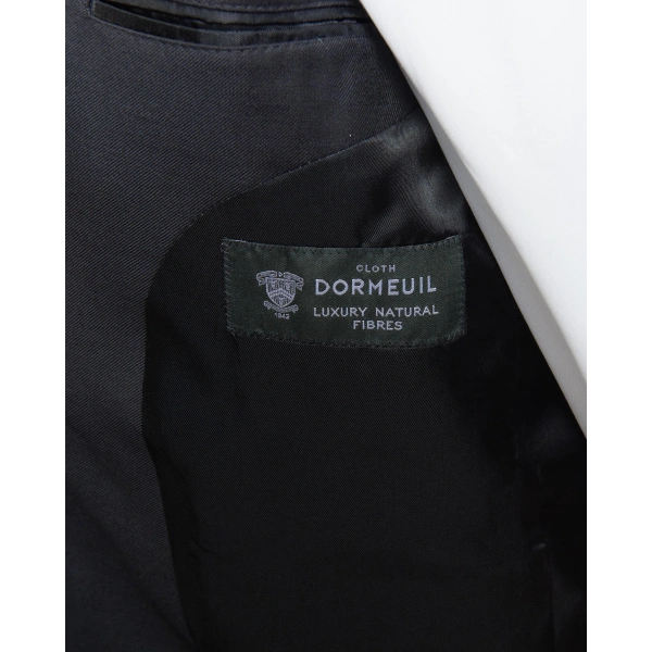 Dormeuil Kumaş Yakarra Siyah Takım Elbise