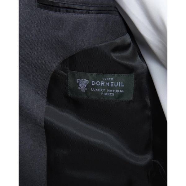 Dormeuil Kumaş Yakarra Füme Takım Elbise