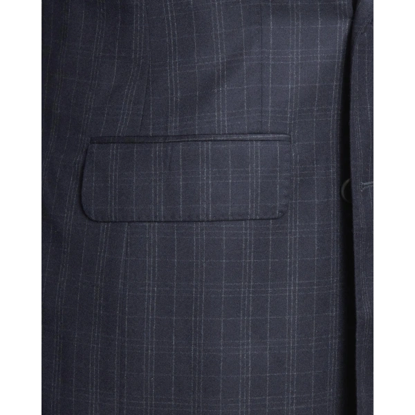 Ermenegildo Zegna Kumaş Segu Lacivert Takım Elbise