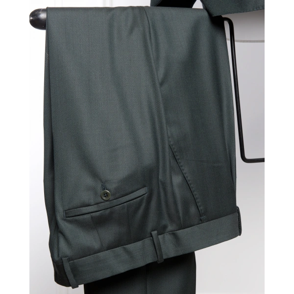 Scabal Kumaş Guido Yeşil Takım Elbise