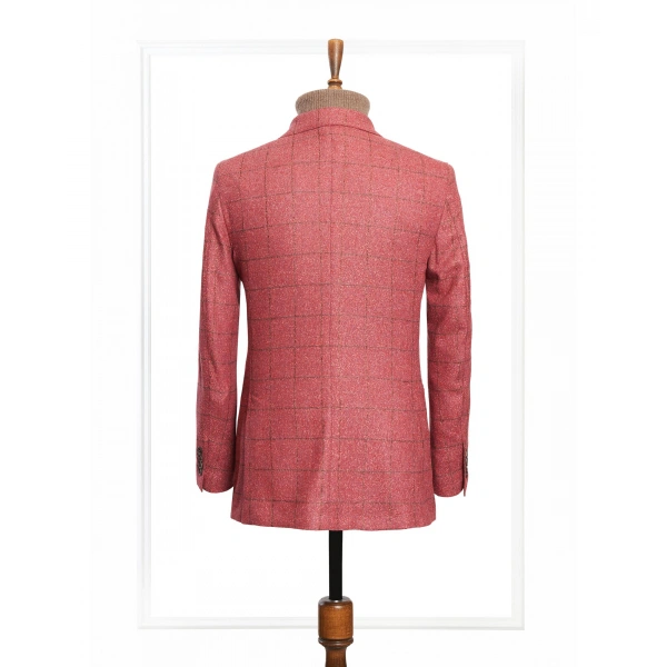 Dormeuil Kumaş Nemola Bordo Ceket