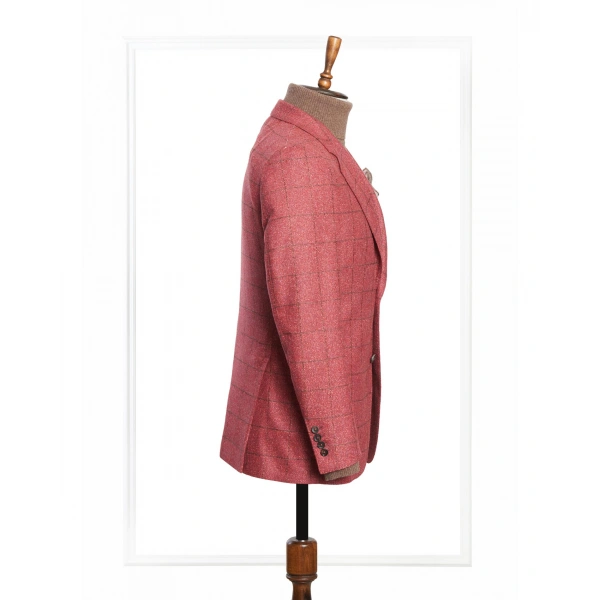 Dormeuil Kumaş Nemola Bordo Ceket