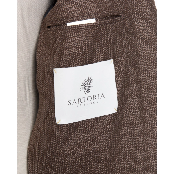 Dormeuil Kumaş Salvatore Kahverengi Ceket