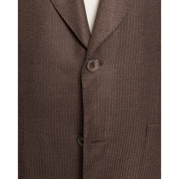 Dormeuil Kumaş Salvatore Kahverengi Ceket