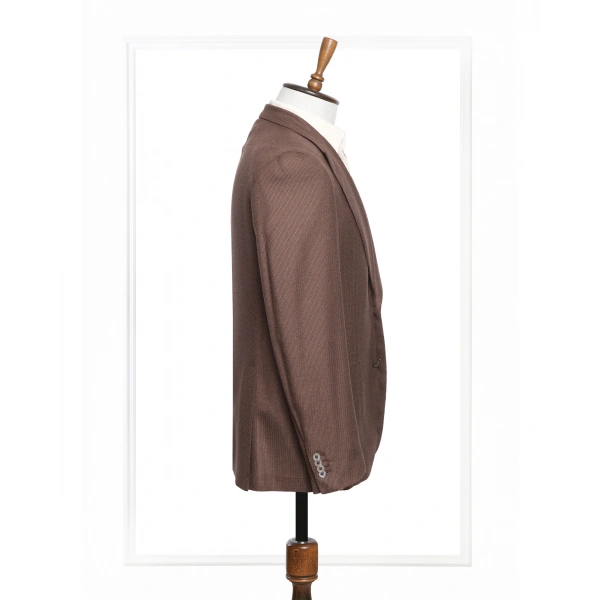 Dormeuil Kumaş Salvatore Kahverengi Ceket