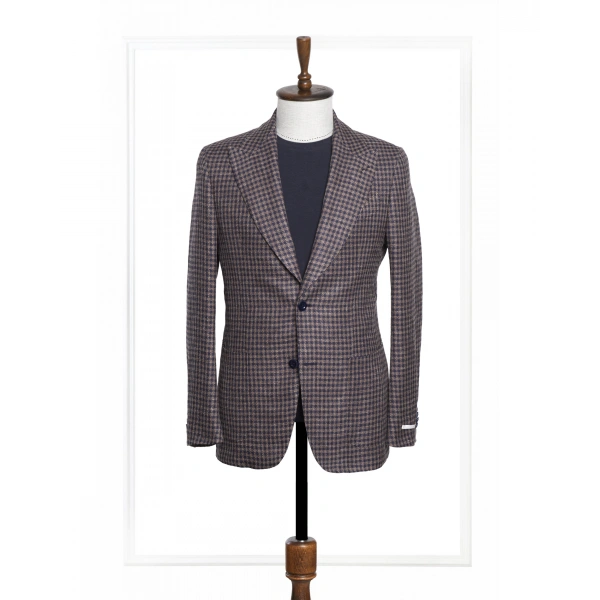 Vitale Barberis Kumaş Salvatore Lacivert Ceket