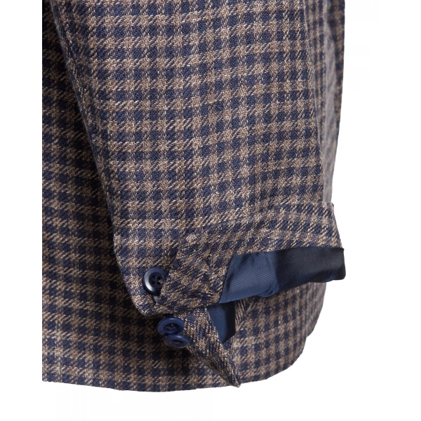 Vitale Barberis Kumaş Salvatore Lacivert Ceket