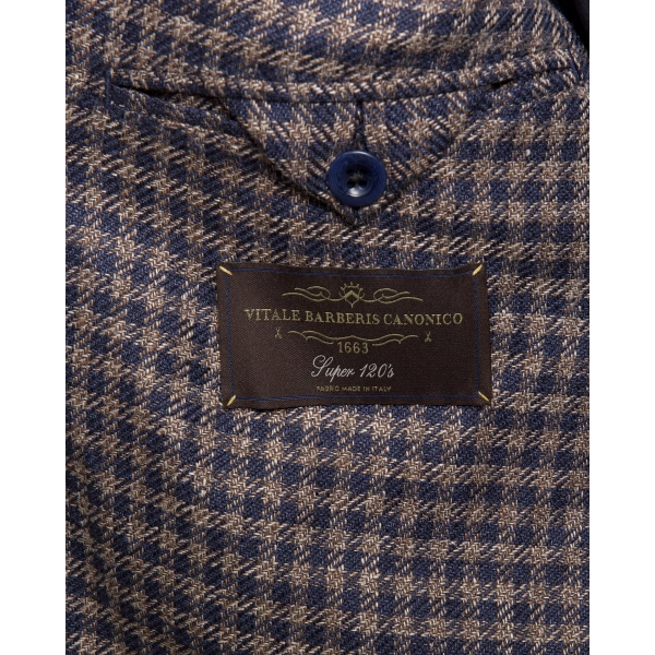 Vitale Barberis Kumaş Salvatore Lacivert Ceket