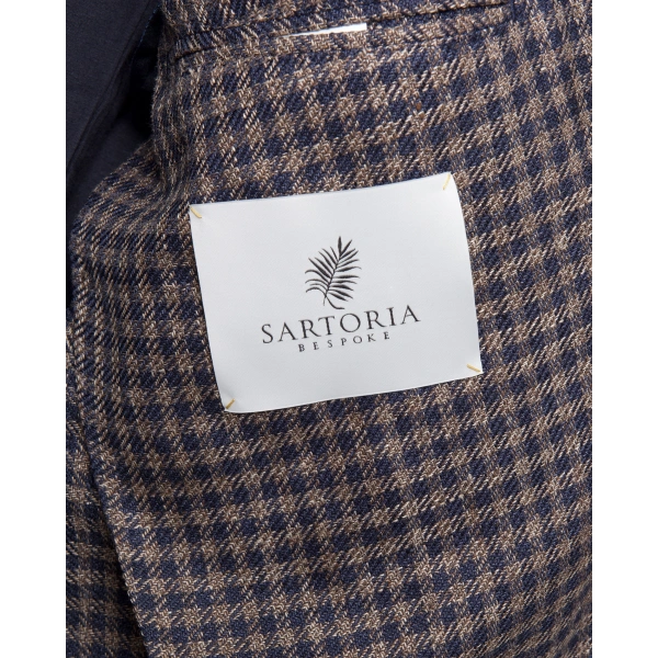 Vitale Barberis Kumaş Salvatore Lacivert Ceket