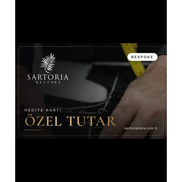 Sartoria Hediye Kartı — Bespoke (Özel Tutar)