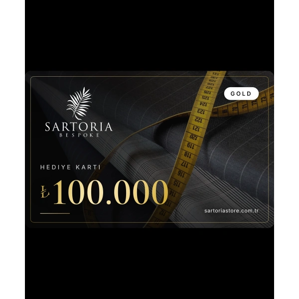 Sartoria Hediye Kartı — Gold